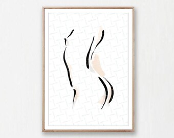 Nude Back Body Art - Etsy