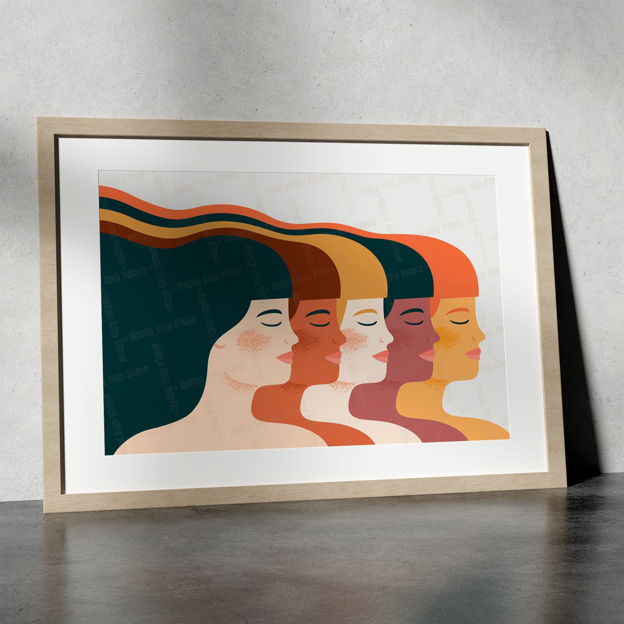 Strong Woman Art Print - phopjb1