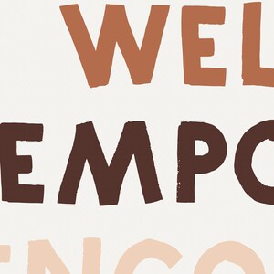 All Are Welcome Here, Inclusion Printable Poster, Classroom Posters ...