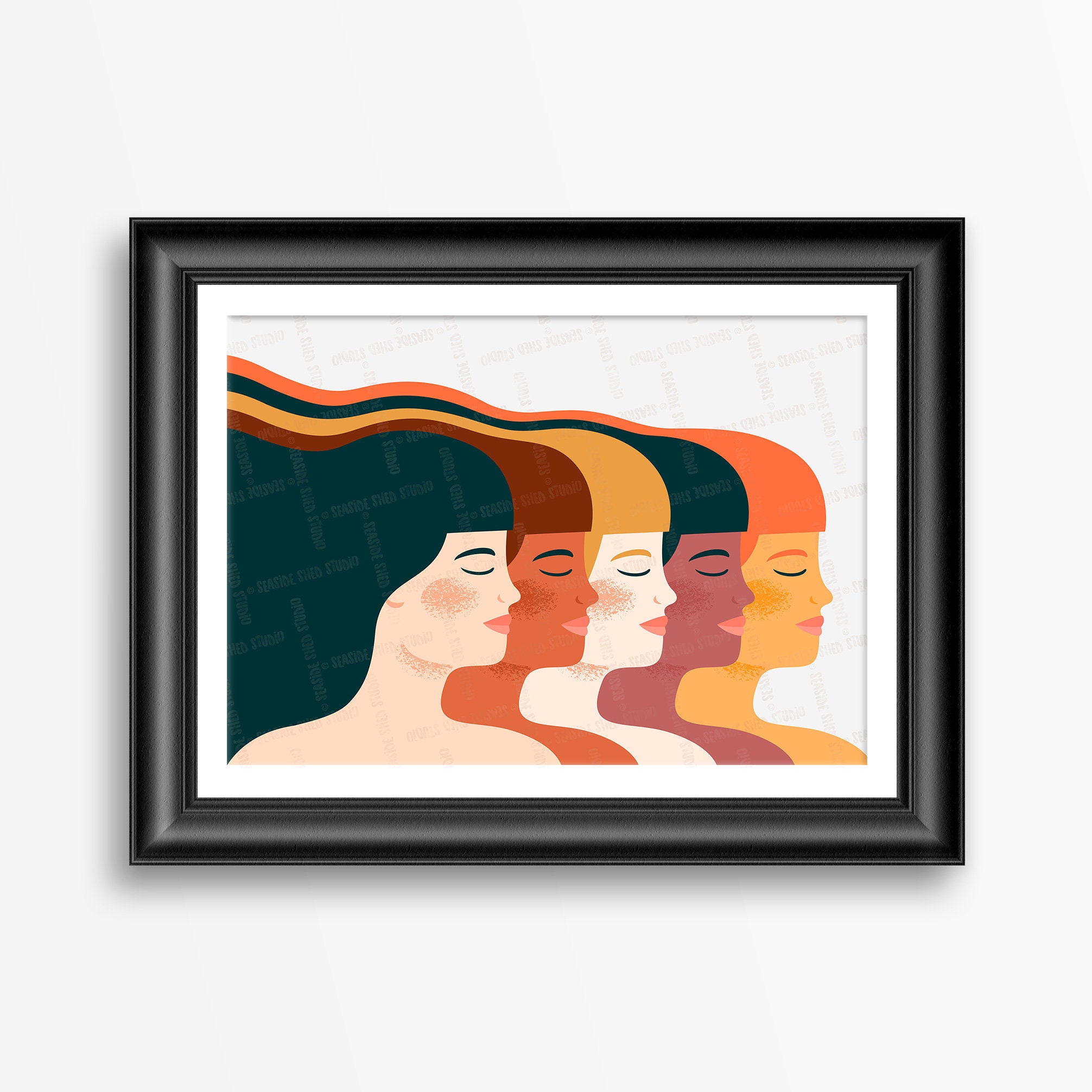 Strong Woman Art Print - abgxmwb