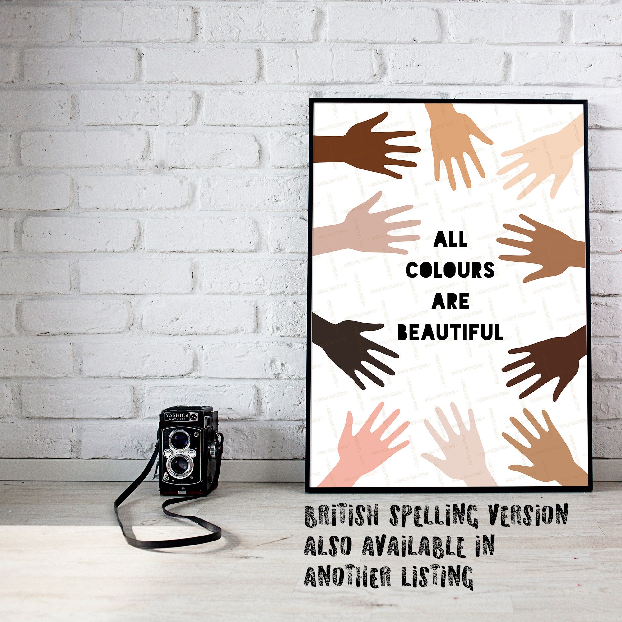 Anti Discrimination Printable Poster No Racism Diverse - Etsy Ireland