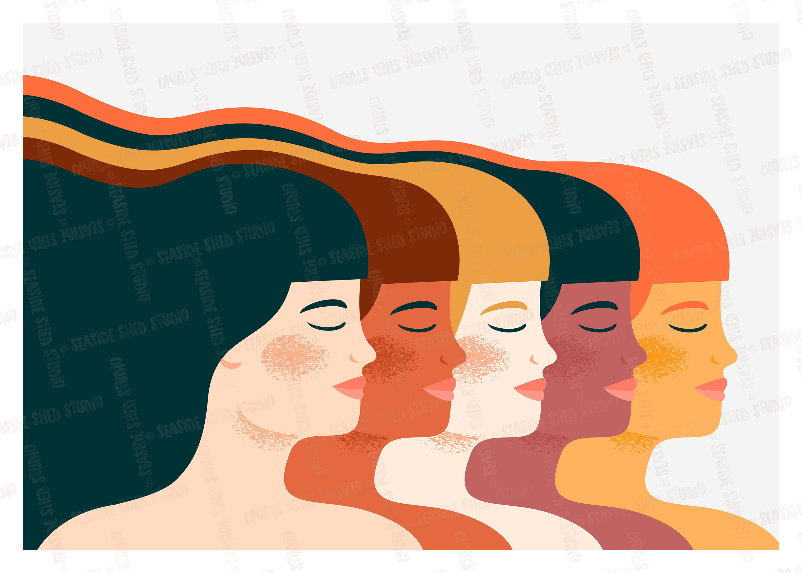 Strong Woman Art Print - vximtj0