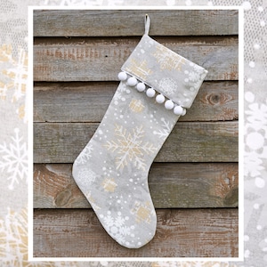 Christmas Stocking for Gifts | Christmas decor | Winter Stocking | Christmas home accessories | Fireplace Decoration | Festive Knit Stocking