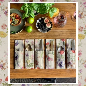 Porta cubiertos / Accesorios de mesa / Decoración de mesa / Cena / Estilo en casa / Cena / Decoración floral / Hogar de flores / Flor