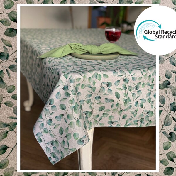 Leaf Tablecloth Etsy