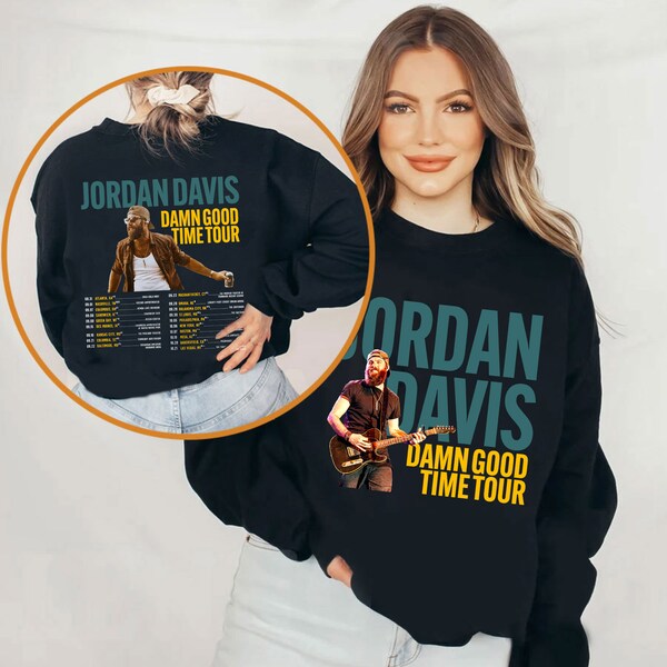 Jordan Davis Damn Good Time Tour 2023 Png, Jordan Davis Country Music Png, Damn Good Time 2023 Concert Png, Jordan Davis Fan Png