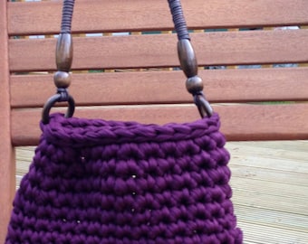 Crochet Pattern Chunky Textile Yarn Bag PDF
