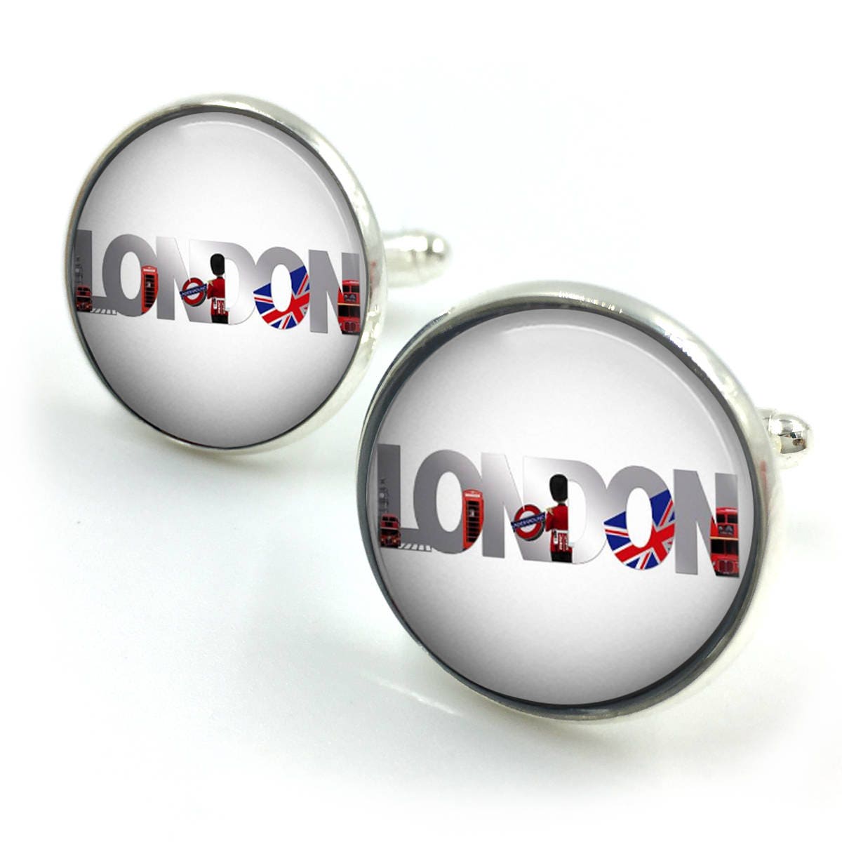 London Cufflinks Funky London Cuff Links London Cufflinks Etsy