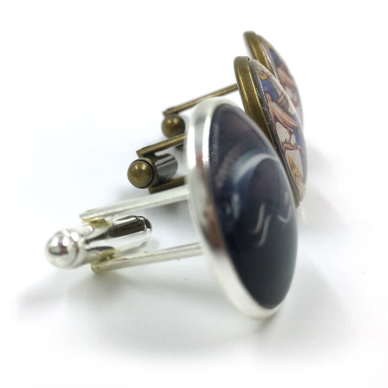 cuff links Orion Nebula Nebula Cufflinks universe cufflinks groomsmen gift gift for men gift for him 1