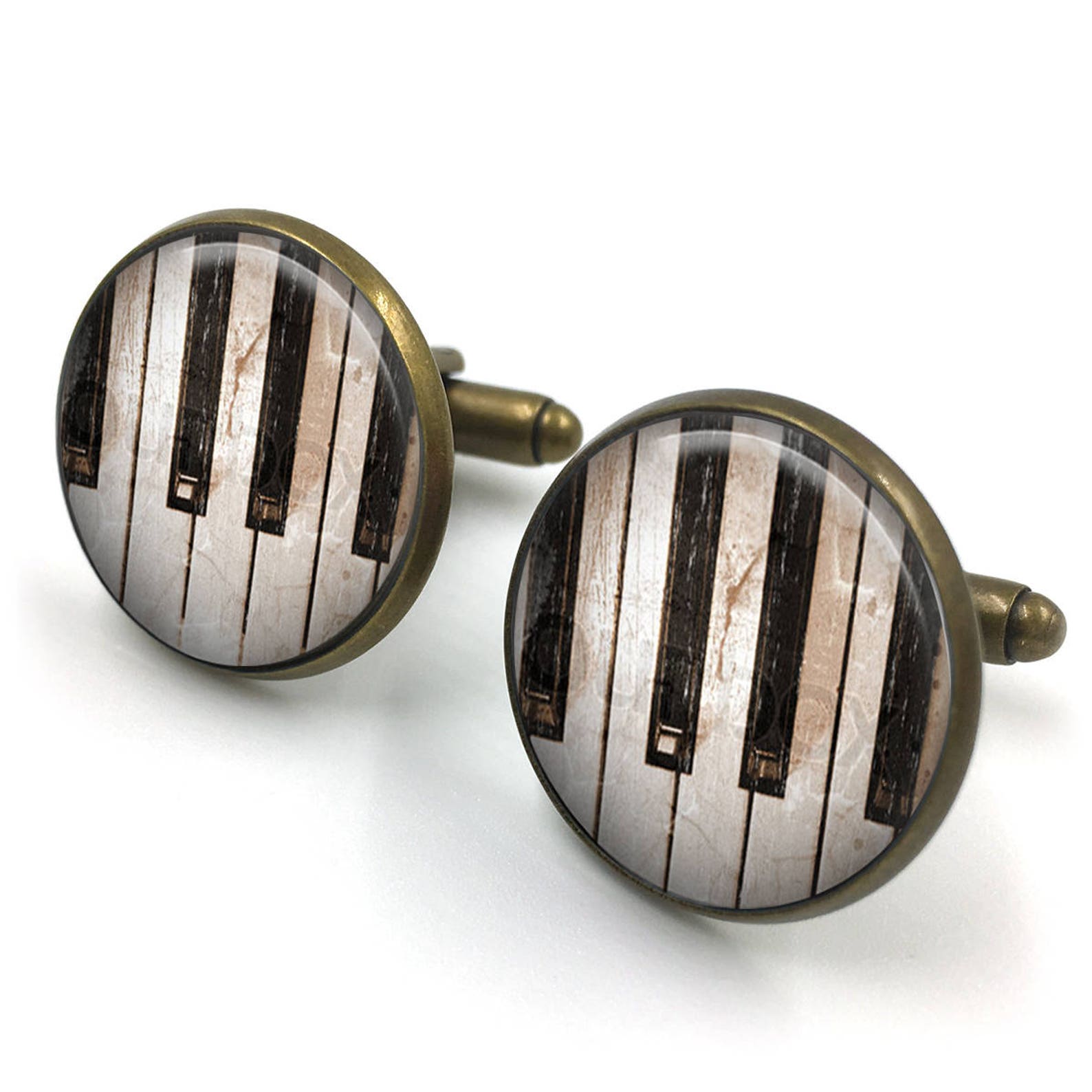 Piano Cufflinks Cufflinks Music Piano Music Cufflinks Etsy