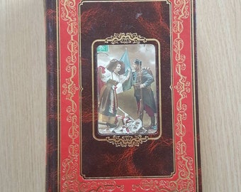 Junk journal, altered book, diary, writing book, notebook, journal vintage