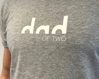 Dad-Shirt, Dad to be, Dad of twins, Dad of two, Dad of three | T-Shirt | Vatertag