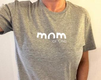 MOM-Shirt, mom to be, mom of twins, mom of two, mom of three | T-Shirt | Muttertag