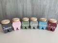 Personalized wooden baby tooth box | Remembrance of the first tooth | Tooth box for children with a star | Gift for school enrollment | Schoolchild product logo