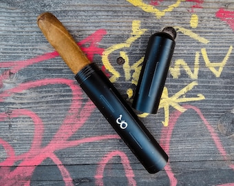 Estojo para charutos, estojo para viagem, presente personalizado para charutos, porta-charutos personalizado, armazenamento para charutos, presente para amantes de charutos, presente personalizado para padrinhos