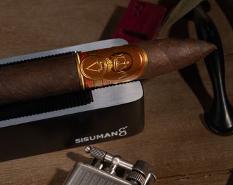 Cigar Ashtray, Custom Ashtray, Aluminum Ashtray, Custom Cigar Gift, Small Ashtray, Engraved Ashtray, Groomsmen Cigar Gift, Cigar Lover Gift