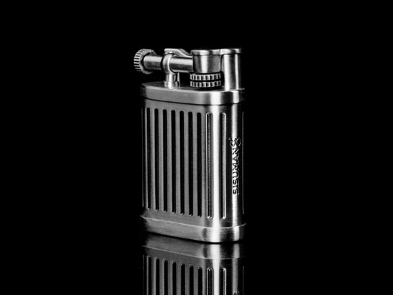 nice cigarette lighters Personalized Metal Lighter for Him Refillable Vintage Cigar Lighter Custom  Butane Lighter Soft Flame Pipe Lighter Engraved Cigar Accessory