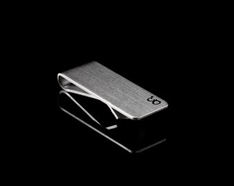 Money Clip by SISUMAN - Stainless steel money clip for men. Money clip wallet, father's day gift, men's jewelry.