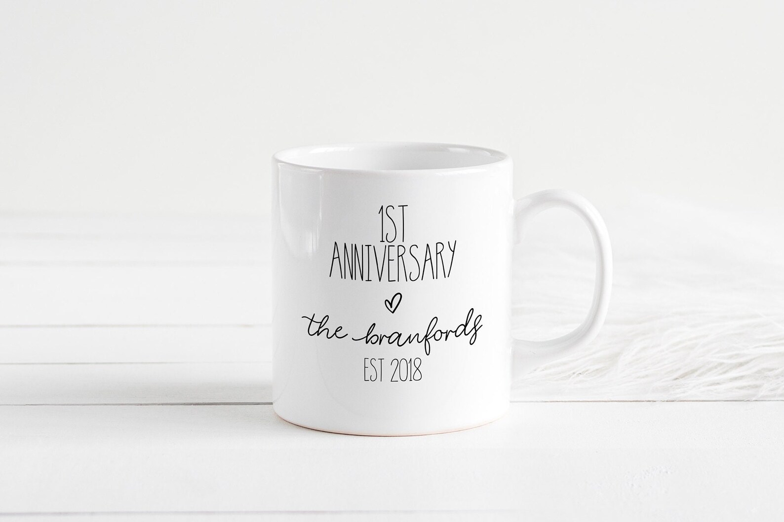 Personalised Anniversary Gift Custom Wedding Anniversary Etsy UK