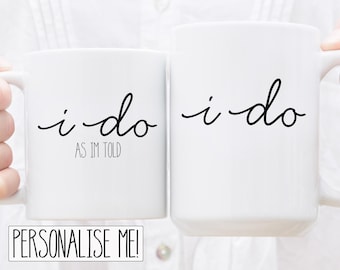 Cadeaux de mariage pour couple, tasses à café de mariage