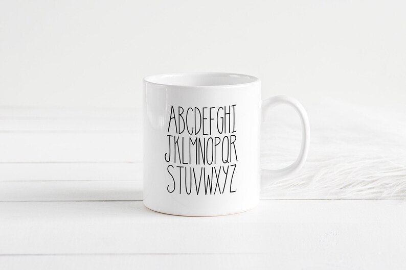 Custom Text Mug Your Text Here Mug Personalised Text Mug - Etsy UK