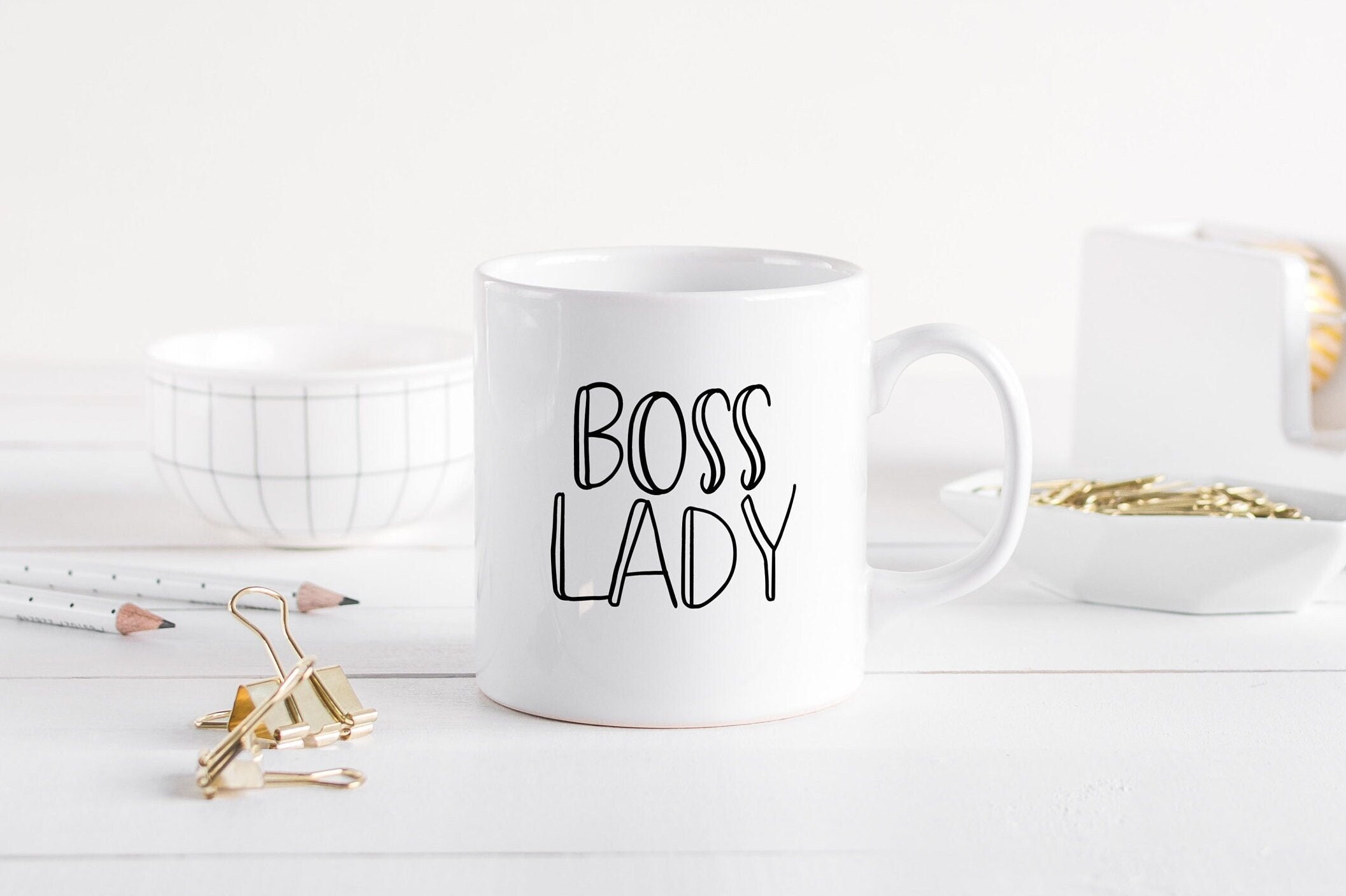 Transportere Skære inflation Boss Lady Mug Boss Lady Gifts Girl Boss Mug Girl Boss Gift - Etsy