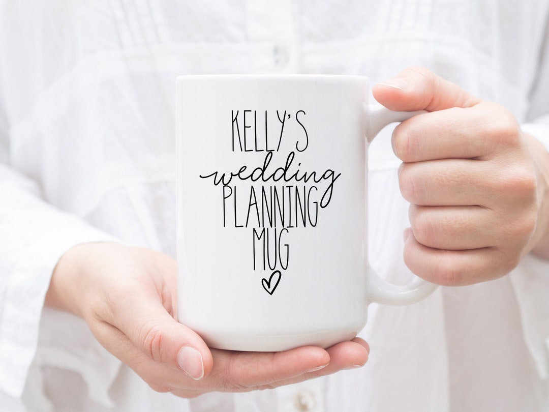 Wedding Coordinator Gift, Custom Wedding Planning Mug Etsy UK