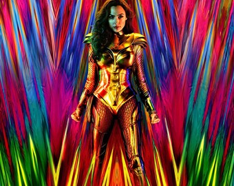 2017 Movie Silk Fabric Poster Gal Gadot 11/"x17/" 24/"x36/" Wonder Woman