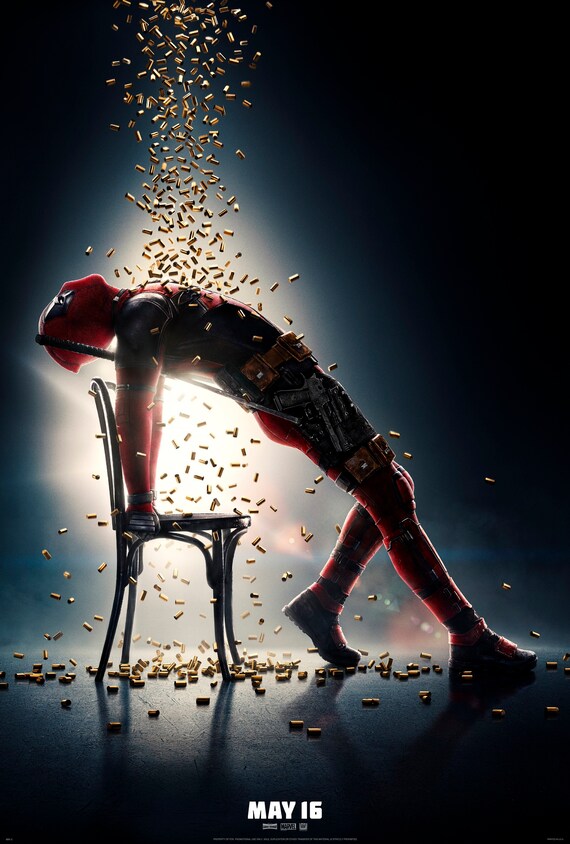 Deadpool 2 New Poster Parody Flashdance Retro Style Movie Poster Morena Baccarin Ryan Reynolds Josh Brolin Marvel 2018