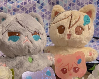 Cat Plushies - Alhaitham and Kaveh