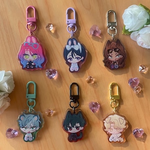 ALNST Animal Acrylic Charms Ivan, Till, Mizi, Sua, Hyuna, Luka