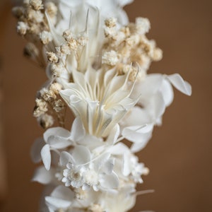 Dried Flowers Headband, Wedding Hair Accessory image 6