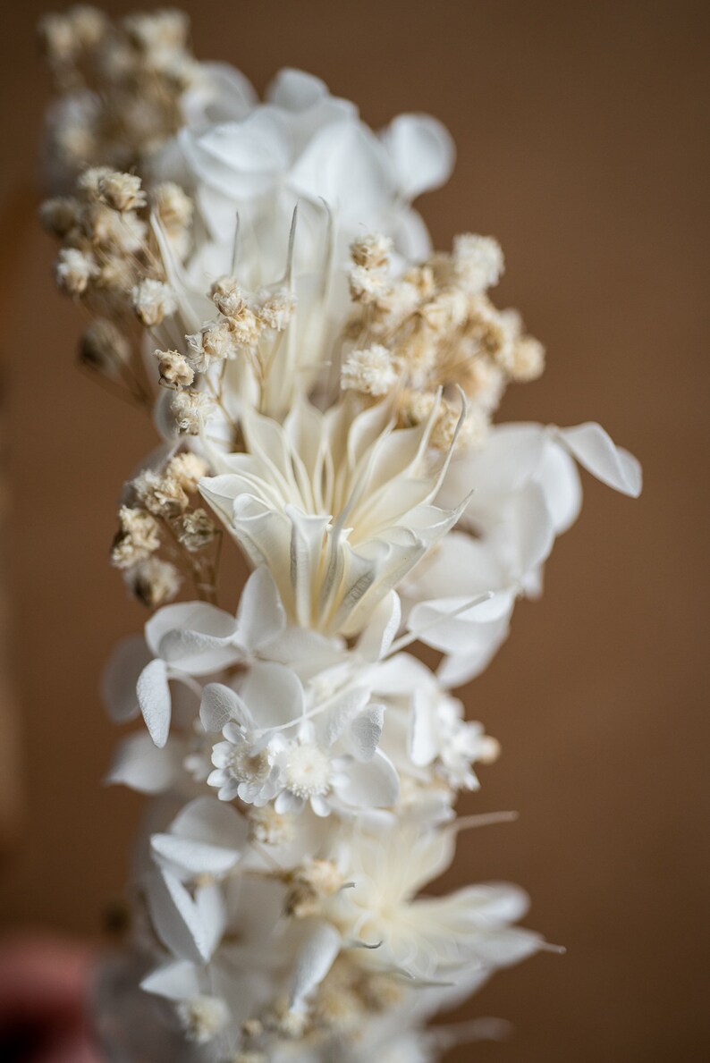 Dried Flowers Headband, Wedding Hair Accessory image 6