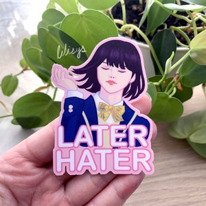 Adesivo Yoonji Later Hater / BTS / Suga / Min Yoongi