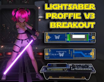 Placa de expansión Proffie Board Lightsaber para un cableado más sencillo V3.9. ¡Componentes no incluidos!