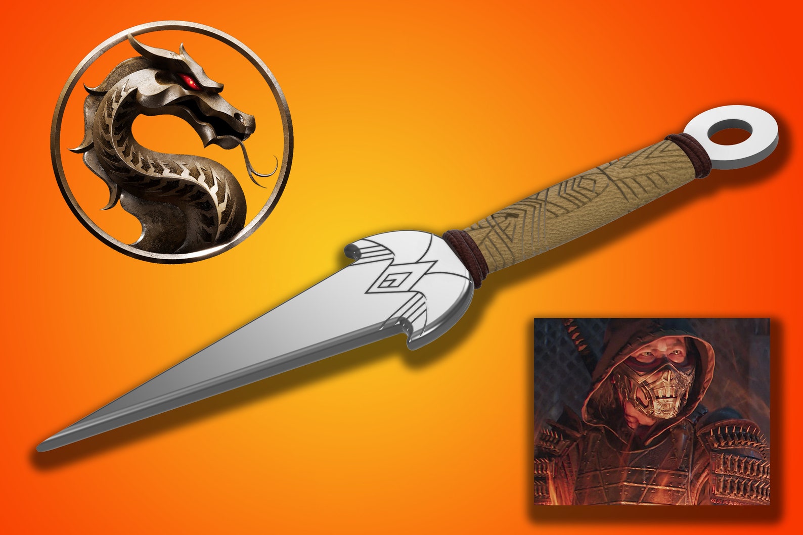 scorpion kunai toy