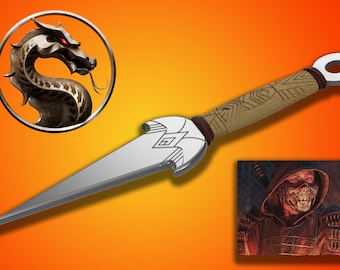 Scorpion Spear Kunai 3d Print File, Blade of Hanzo Hasashi, Mortal Kombat 2021 Movie Prop Replica