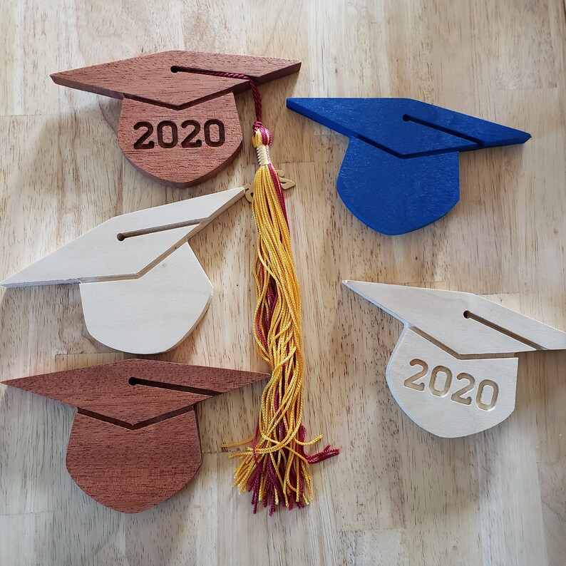 Graduation Tassel Display Wall Mount Wood Cap Etsy