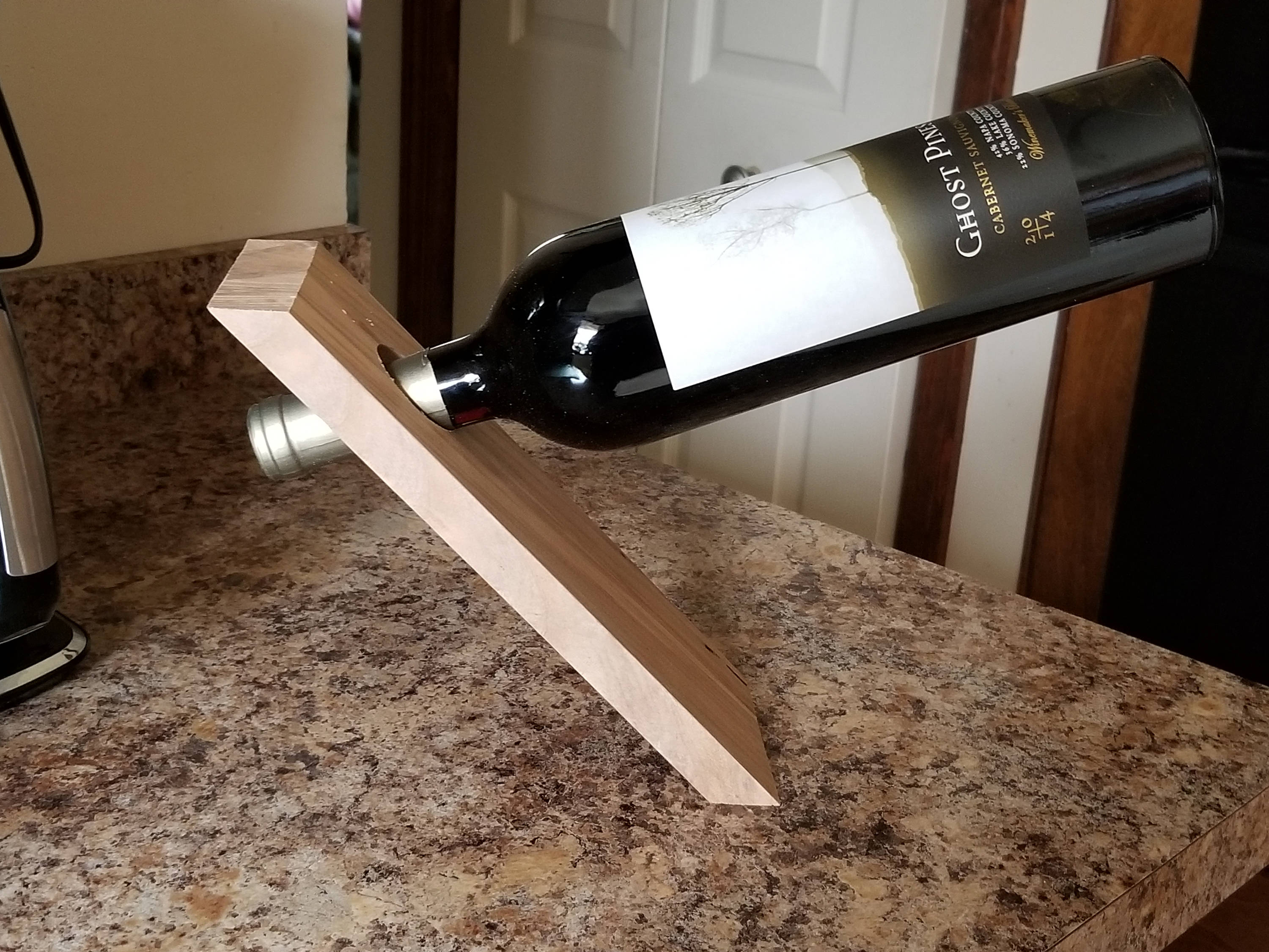 Floating Wine Bottle Holder Etsy UK