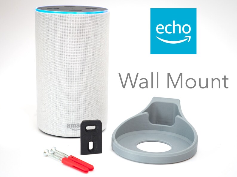 Amazon ALEXA Echo Gen 2 Wall Mount / Fixture / Dock Living Etsy