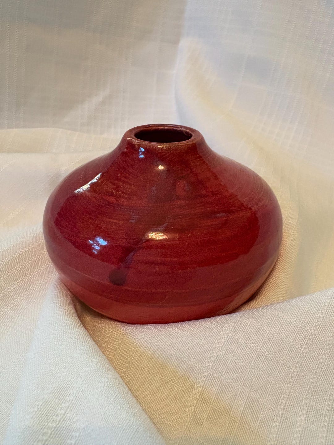 Ceramic Wheel Thrown Pottery Vessel/vase - Etsy