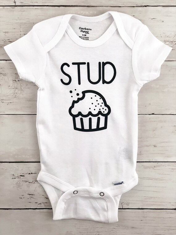 stud muffin onesie