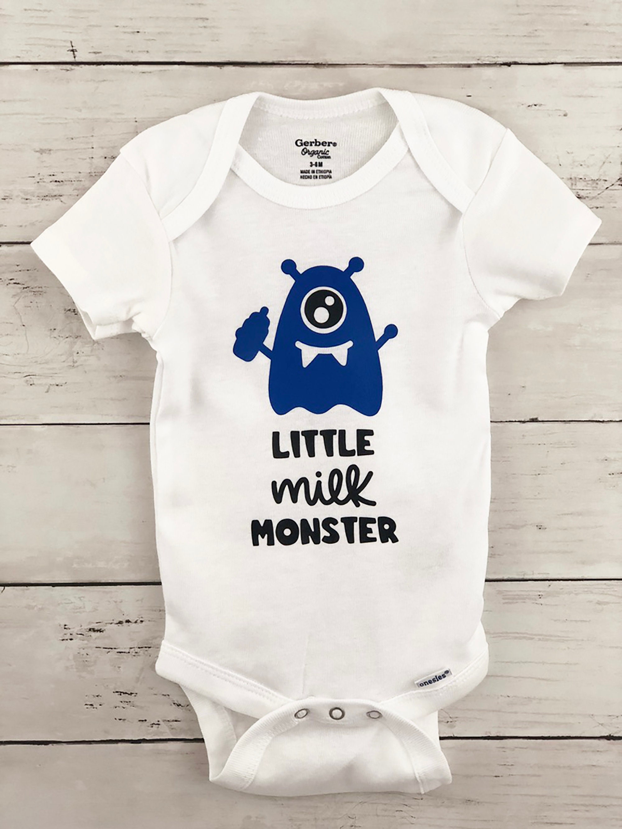 monster onesie baby