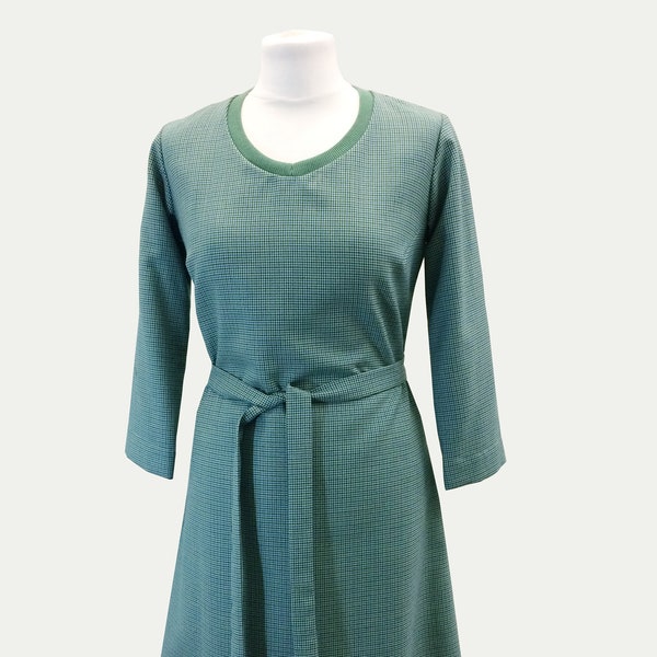 Kleid Pepita grün