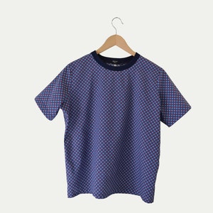 Cotton top blue/red Celine