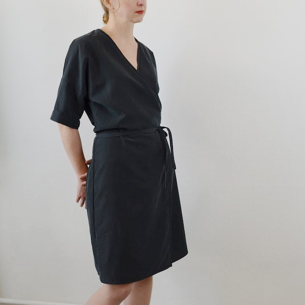 Robe portefeuille en modal Sandrine