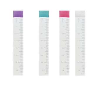 Erasers Rubber Ruler Design Mixed Colours