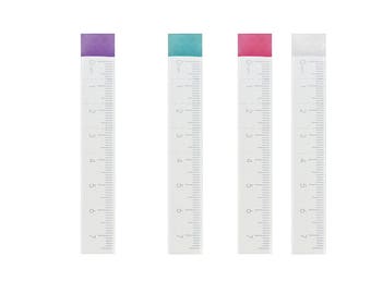 Borrachas Régua de Borracha Design Cores Misturadas
