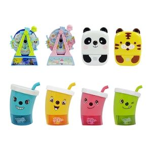 Cute Cartoon Kids Stationery Desktop Pencil Sharpener Manual Mechanical Gift