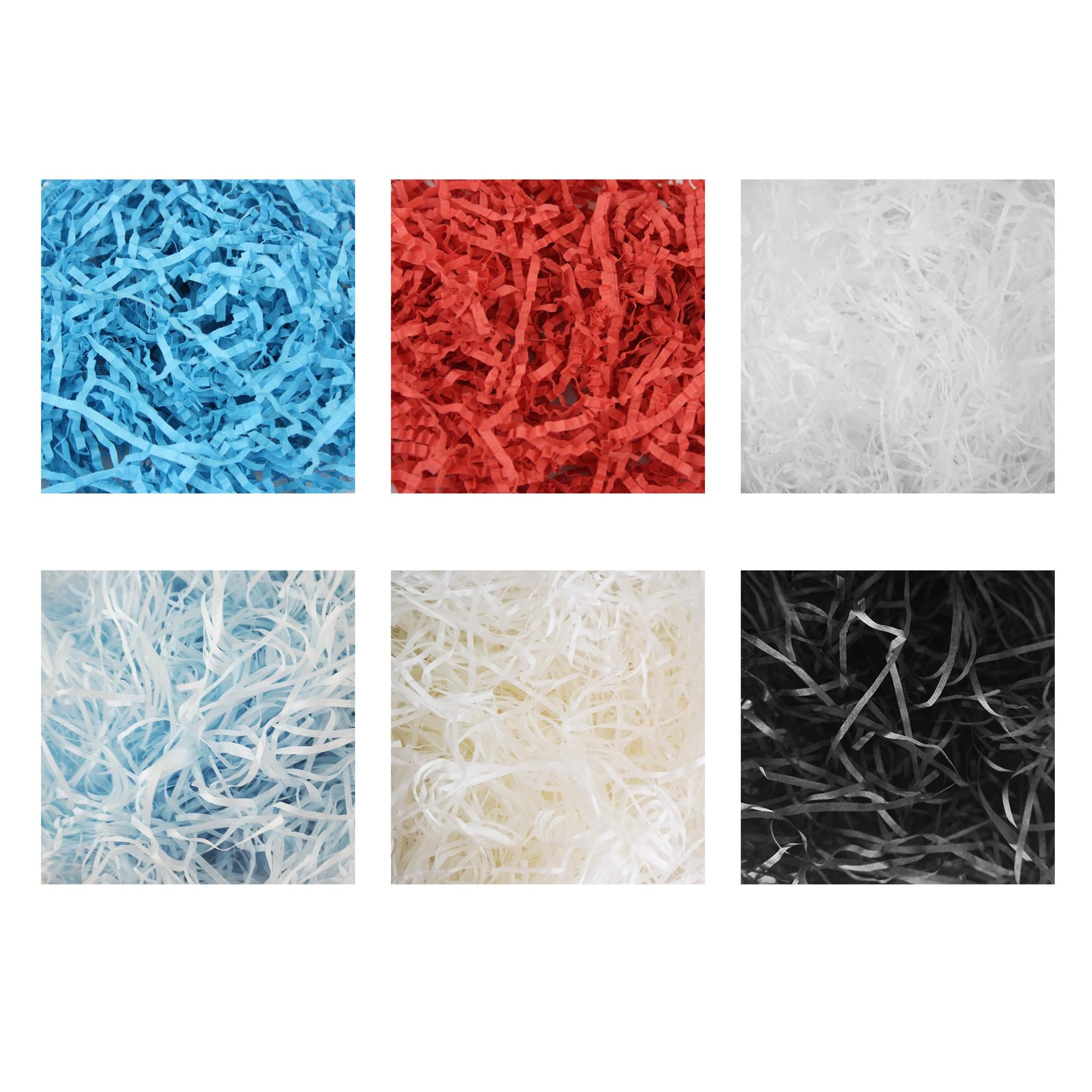 Carta Artigianale Tagliuzzata Bianca Ecologica Usa E Getta Per Cesti E Imbottitu - Foto 3